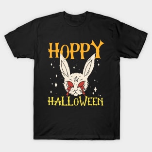 Hoppy Halloween Dead Bunny Halloween T-Shirt